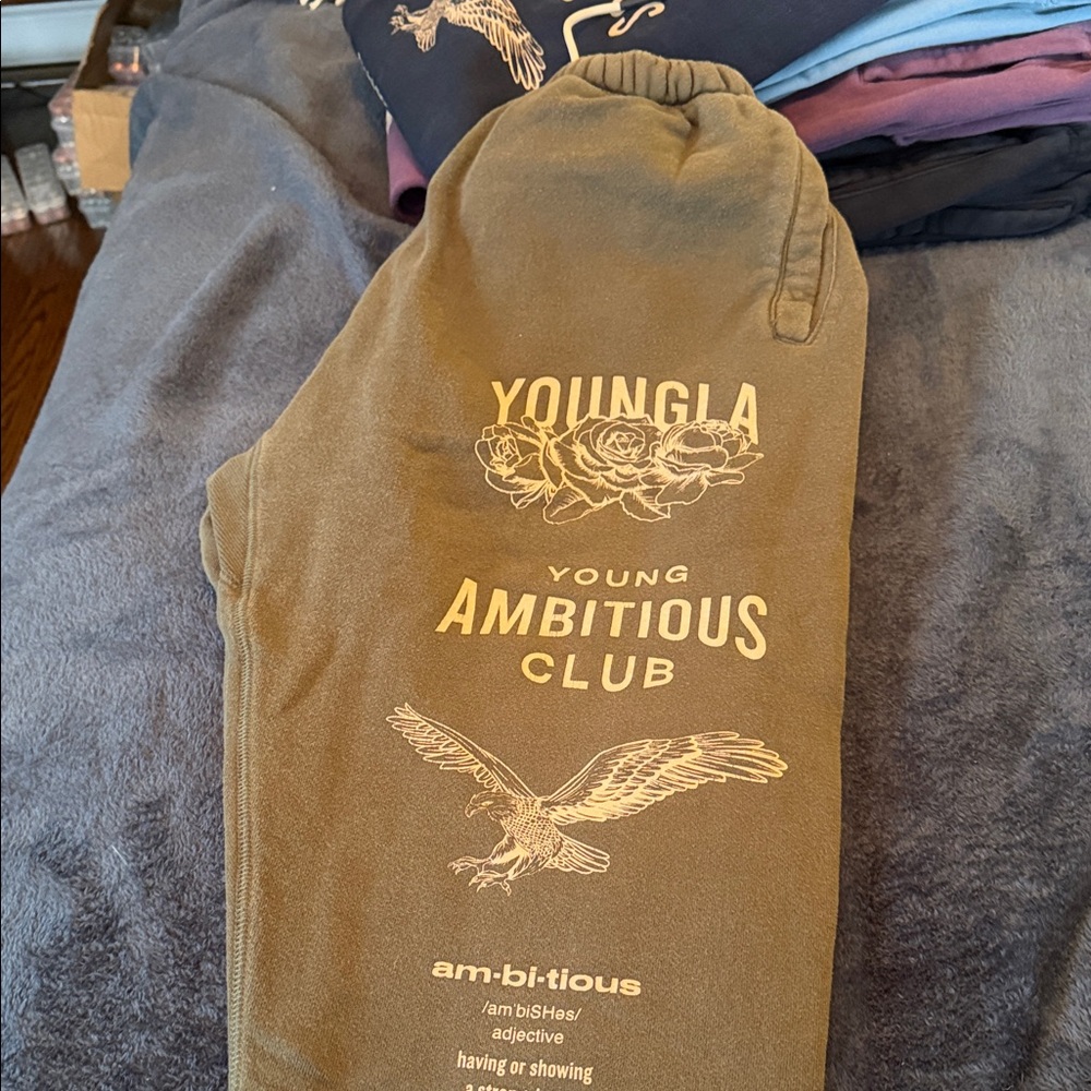 YoungLA Olive immortal Joggers